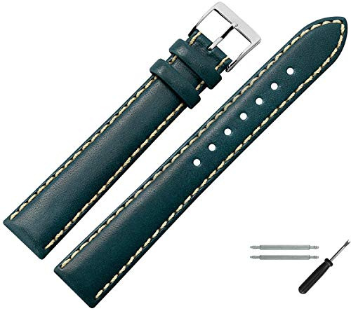 MARBURGER Uhrenarmband 20mm Leder XL - Werkzeug Montage Set 80220