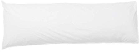 Ridas Bolster Pillowcases 100% Polycotton Blend product 4.6 Feet (54), White