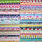 25Pcs Baumwollstoff Patchwork Stoffe DIY Gewebe Quadrate Baumwolltuch Stoffpaket zum Nähen mit vielfältigem Muster 30x30cm Neue Form