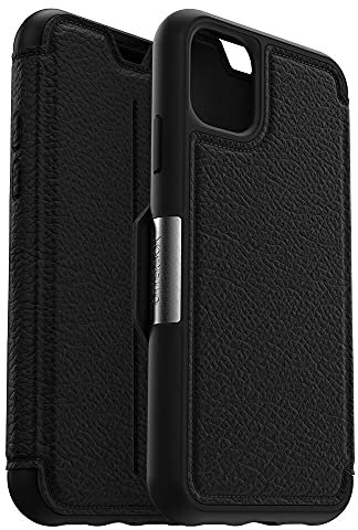 OtterBox Strada Series Schutzhülle für iPhone 11 Pro Max, Shadow (Schwarz/Zinn)