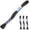 3 Docken Stickgarn je ca. 8m / Sticktwist 100% Baumwolle Stickerei verschiedene Farbwahl, Farbe :8872 anthrazit