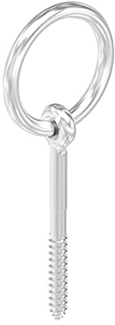 Ring Ø 32 mm mit Holzschraube V4A