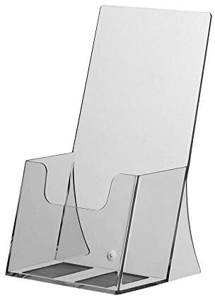 VKF Renzel 10x Prospektständer „Delta“ mit großer Fülltiefe | Format: Lang DIN