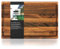 EKFJAELL Planche à découper en noyer américain avec rainure à jus 31 x 20 x 2 cm, antibactérienne & traitée à l'huile de tournesol - planche à découper en bois, plat de service