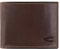 camel active Cruise Herren Geldbörse Klein Querformat RFID Leder Klein Braun