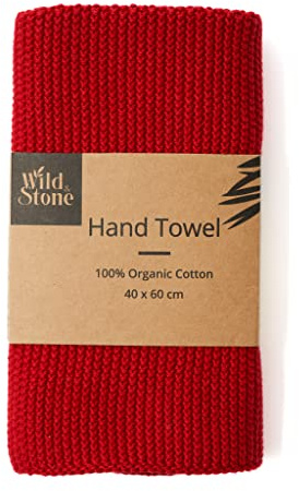 Wild & Stone GOTS Organic Cotton Hand Towel, 40 x 60cm