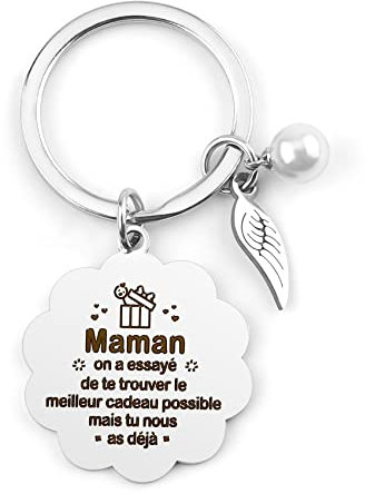 Cadeau Moins De 10 Euros, Noel, Santa Secret, Porte Clés Maman, Anniversaire - Petit Pas Cher