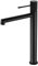 IMEX - Grifería - Grifo de lavabo alto Line negro mate