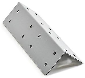 2-Tier Corner Galvanised Steel Railway Sleeper Bracket - Metal, Plate, Timber, Wood, Steel, Fixing, Heavy Duty, Garden, Project - Raised Beds, Driveway Pathway Edging, Retaining Walls