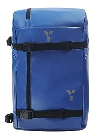 Ranger Sac à dos imperméable, bâche robuste, bretelles rembourrées, dos rembourré, support de canne de hockey Y1 Sport (bleu roi)