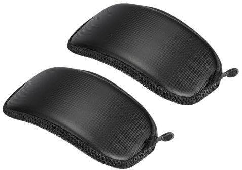 PATIKIL Hard Ski Goggle Case, 2 Pack EVA Sports Glasses Case Shockproof Snowboard Goggles Box, 8.66 x 4.72