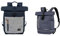 Travelite Handgepäck Rucksack mit Laptop Fach 15,6 Zoll & BASICS Rucksack aus wasserfestem Material, Schulrucksack aus Polyester mit Reflektoren + Roll-Up Verschluss, 400g, 48 cm, 19 Liter