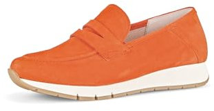 Gabor Damen Slipper, Frauen Slip On,Wechselfußbett,Moderate Mehrweite (G),Halbschuhe,Schlupfschuhe,schluepfschuhe,Mandarine,43 EU / 9 UK