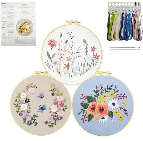 FZSECRIU sticken set erwachsene，stickset，sticken，diy set erwachsene ，stickset für anfänger，sticken für anfänger，punch needleanfänger,stickerei