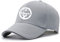 FREVEX Classic Baseball Cap V.e.s.p.a Druckten, Unisex Baumwolle Baseball Kappe Sonnenhut, Sport Golf Reisen Basecap für Damen Herren-Grey||One Size