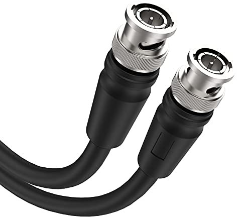 Dbilida 12G SDI Kabel 50 M, 4K Video RG11 75ohm BNC 16AWG - Unterstützt 12G/6G/3G-SDI/HD-SDI für Video-Sicherheitskamera, Blackmagic Converter
