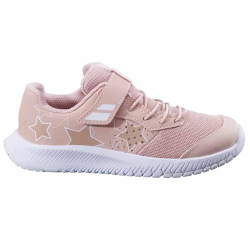 Babolat Kinder Pulsion Kid All Court GRL Tennisschuhe Allcourtschuh Rosa-Weiß Eu Neu