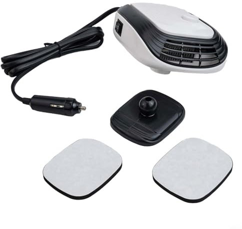 Dispositivo di riscaldamento per auto con applicazione efficace in auto, camper, camion e altro (bianco)