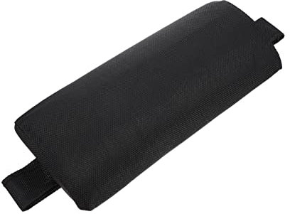 KICHOUSE Strandstuhl Kopfkissen Schaumstoff Kopfstütze Strandkorb Zubehör Ergonomisch Flexibel Schwarz Komfortable Polsterung