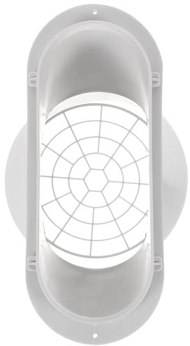 Uonlytech 1Ensemble Adaptateur Tuyau Échappement Climatisation Mobile avec Connecteur à Bouche Plate Filet de Protection Compatible Kit de Ventilation pour Meilleur Écoulement