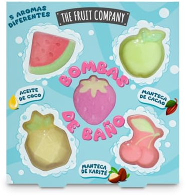 THE FRUIT COMPANY Pack Bombas de Baño