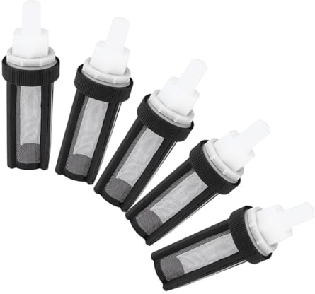 Tofficu Wasserpumpenfilter aus Edelstahl mit Mikropumpensieb und 7 8mm Silikonschlauch für Garten und Haushalt Tauchpumpen Zubehör gegen