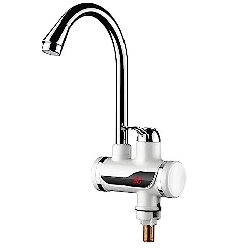 2500W chauffe-eau instantané cuisine de salle bain, 3S chauffage robinet d'eau électrique sans réservoir, affichage LED -Hydro-Spec