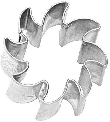 Birkmann 1010698110 Ausstechform Sonne Edelstahl, 5,5 cm, Kunststoff, Grau, 5 x 3 x 2 cm