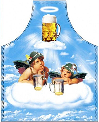 Schürze Durstige Engel Grillschürze Oktoberfest NEU