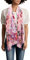 Prettystern Damen-Schal 100% Seide bunt Modern Kunstdrucke Grafik Art - Violett lila P278