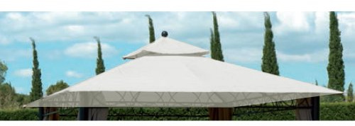 Top Copertura X Gazebo Eden Bianco