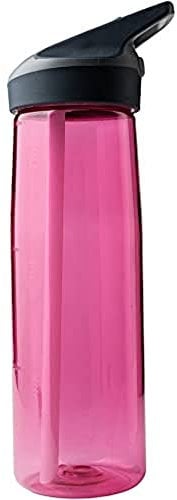 Botella Tritan 0,75 L. rosa claro tapón Jannu