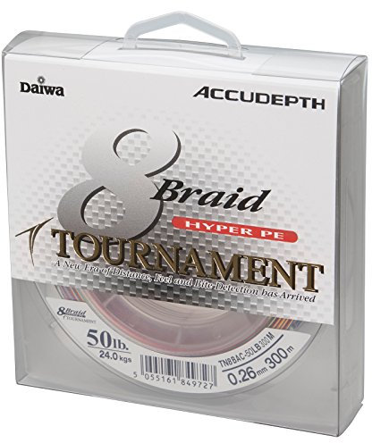 Daiwa Tournament 8 Braid 0.10mm 1000m Multicolor Geflochtene Schnur