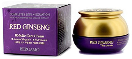 Bergamo Wrinkle Care Cream - Red Ginseng (Natural Organic / Nutritional) 50g/1.7oz