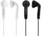 Koss &apos Set di 2 paia di cuffie auricolari KE7, 1 bianco e 1 nero