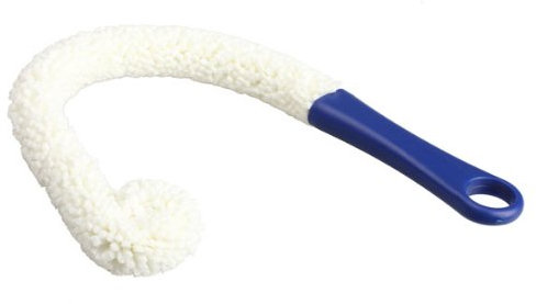 Demiawaking Pulizia Decanter per Vino Scovolino per Pulizia Bottiglie Morbida e Pieghevole Spazzola per Pulizia Bottiglie Vino ,Bicchieri di Calici