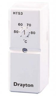 ACL Drayton HTS3 Cylinder Thermostat Stat 50-80c by Drayton by Drayton