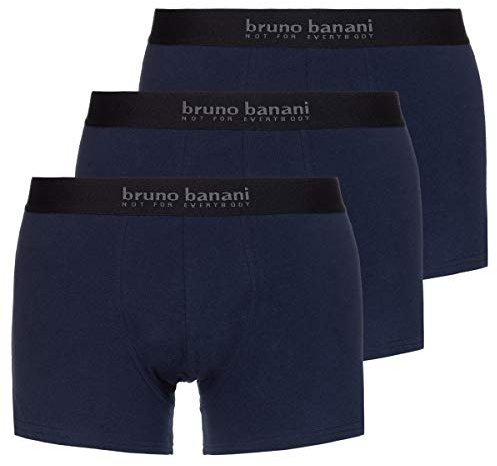 Bruno banani Herren Short 3er Pack Energy Cotton Boxershorts (3er Pack)