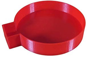 SAXONYPLASTIC Deckel Ersatzabdeckung für LEIFHEIT Bodendübel Bodenhülse für Wäschespinne