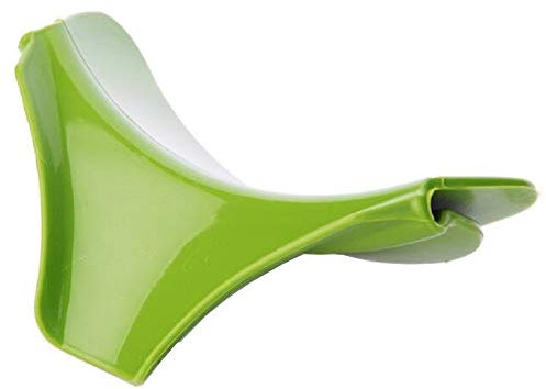 Bec verseur casserole silicone entonnoir anti-goutte accessoires cuisine maison ustensiles liquides couleur aléatoire universel