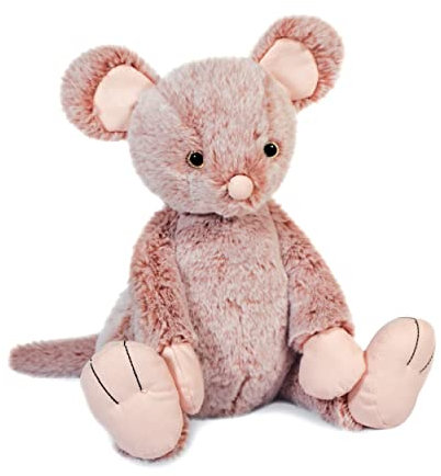 Histoire d'Ours - Peluche Souris - 17 cm - Rose - Idée Cadeau - Lily La Souris Rose - Fidèles Compagnons - HO3067
