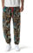 MakingDa Herren-Jogginghose aus Baumwolle mit elastischem Bund, Paisley bedruckter, Hippie-Stil Weite Beinhose, Lockere Passform, bequem für Strand, Spazierengehen, Laufen und Joggen-6-L