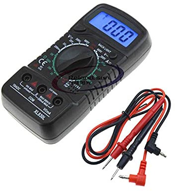 Tester LCD tenuto in mano di resistenza corrente dell'amplificatore di tensione di CA XL830L del multimetro 1999 di Digital di Digital