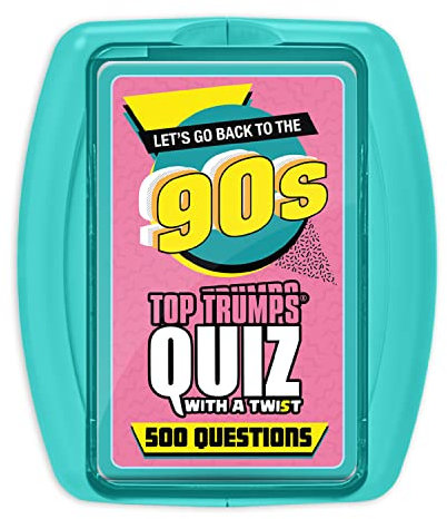 Top Trumps Quizkartenspiel der 1990er Jahre, Let's Go Back to The 90s