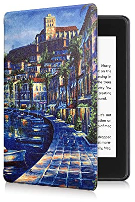 Lobwerk Schutzhülle für Amazon Kindle Paperwhite 2021 11. Generation 6.8 Zoll Slim Case Etui mit Standfunktion und Auto Sleep/Wake Funktion
