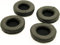 LIDOUK 2 pair Round Ear Pads 85mm Universal Replacement Earpads Premium Protein Leather Memory Foam Ear Cushions for Headphone Ear Cup with 85mm Diameter