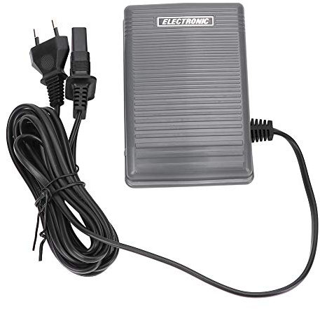Yuecoom Nähmaschinen-Fußpedal, Nähzubehör mit variabler Geschwindigkeit, Fußpedal, Controller-Schalter und Netzkabel für Brother-Nähmaschine