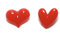 Haowul Broche De Résine De Coeur Rouge Mignon pour Les Amoureux Broche De Bijoux De Fête De Mariage Broche De Noël Cadeau