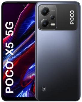 Xiaomi Poco X5 5G Dual SIM 256GB + 8GB Factory Unlocked GSM International Version (Fast Charger) - No Warranty - Black