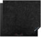 KitchenYeah© Protege Plaque Tapis Pour Induction 57x51 cm Deco Cuisine Protection Vitrocéramique Pour Cuisiniere Granit - Noir - Structure du granit - Foncé
